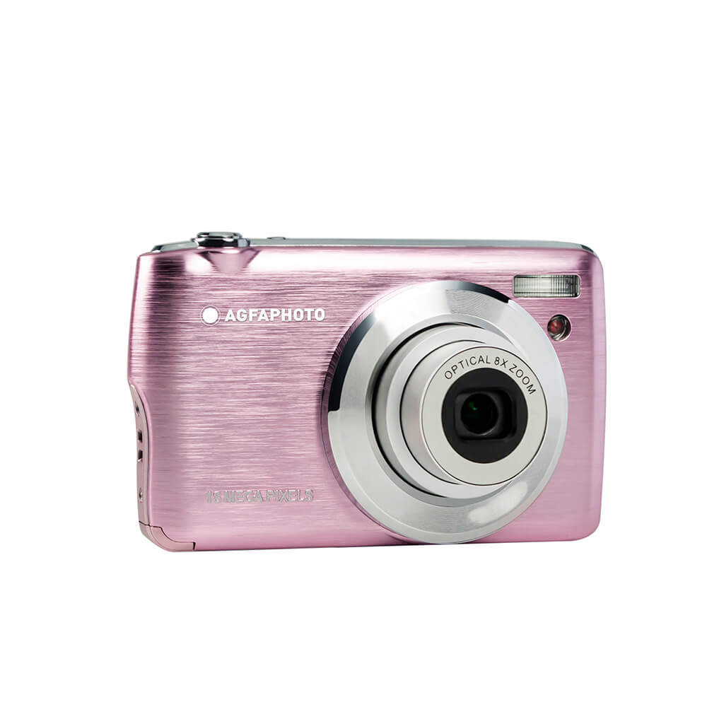 AGFA Digital Camera DC8200 CMOS 8x 18MP, findes i farverne sort, pink eller blå